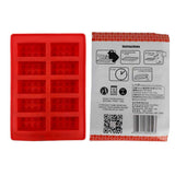Silicone Brick Ice Tray - Red image 2