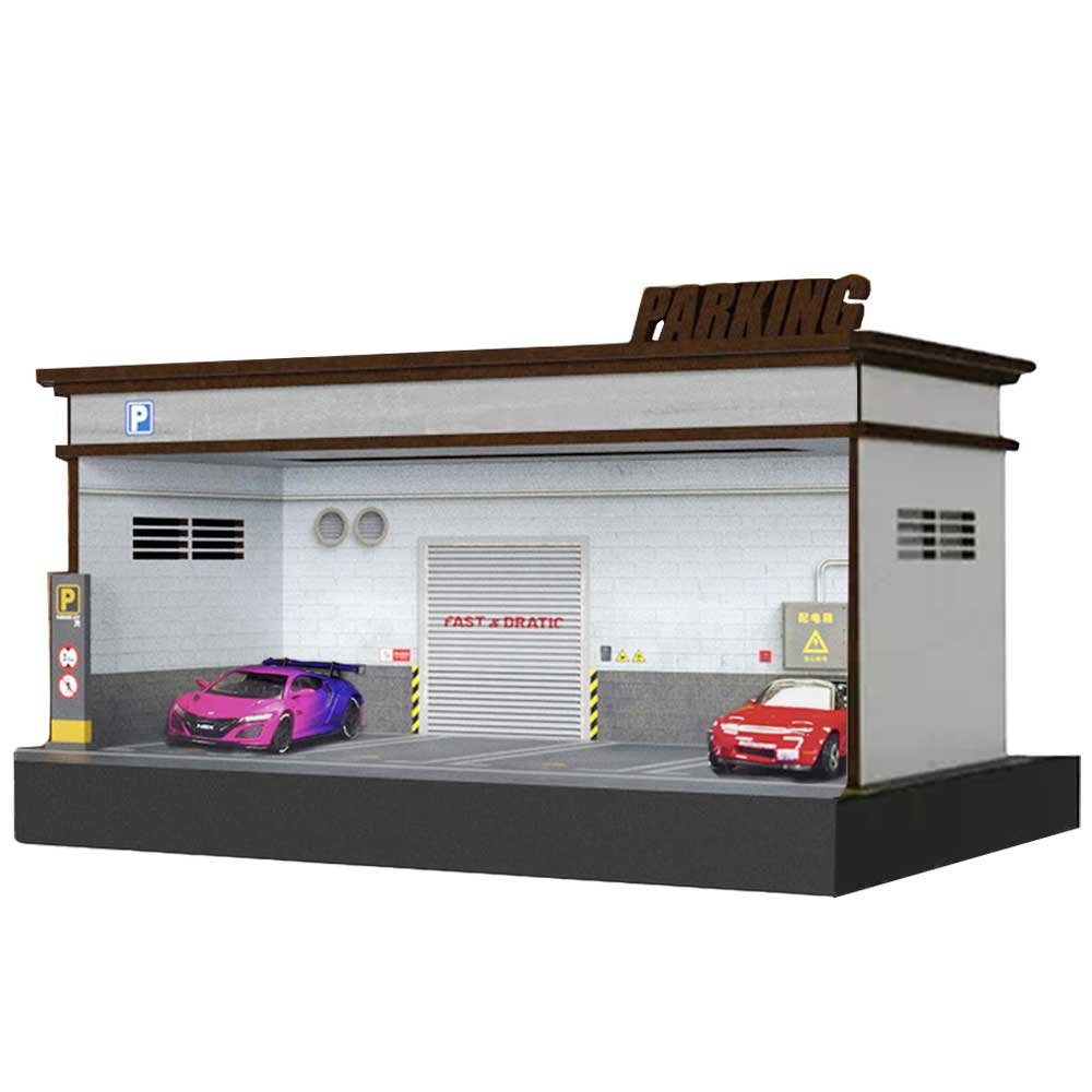 1:64 Scale Model Car Parking Garage image 4