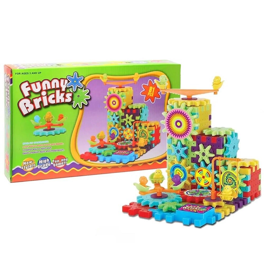 Basic Fun Bricks Funny Bricks 81 pieces – Now Trending