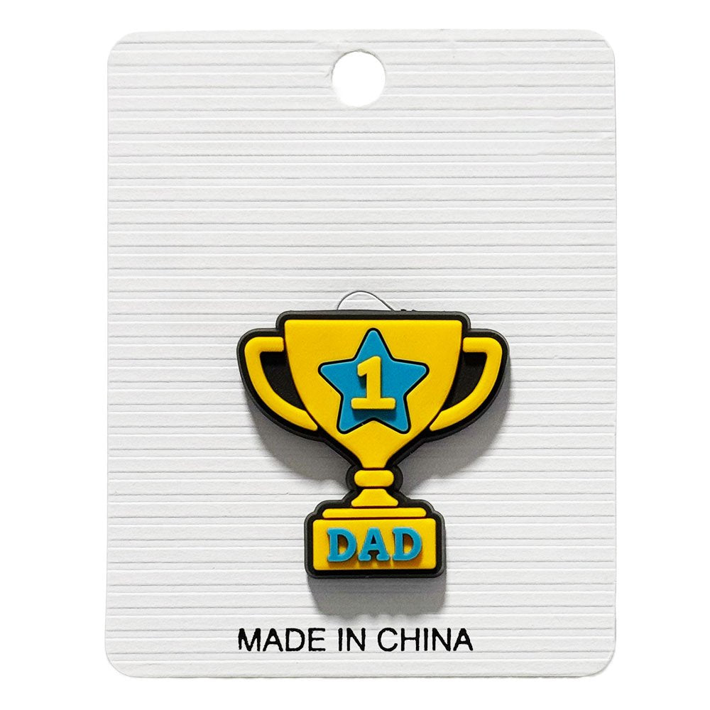 Father's Day Silicone Pin Badge PinPopClub Collection