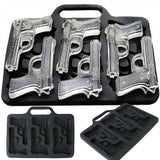 Silicone Gun Ice Tray - Black