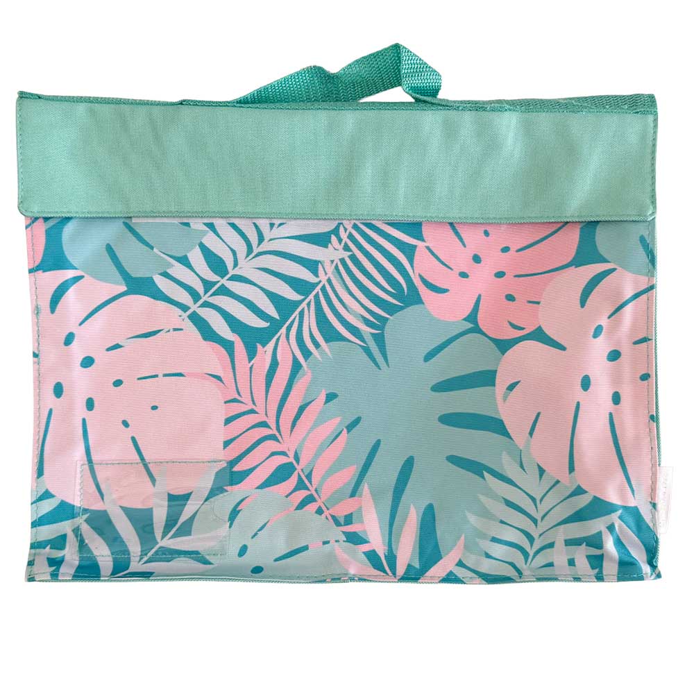 Botanical Bliss Library Bag – School Buzz Edition