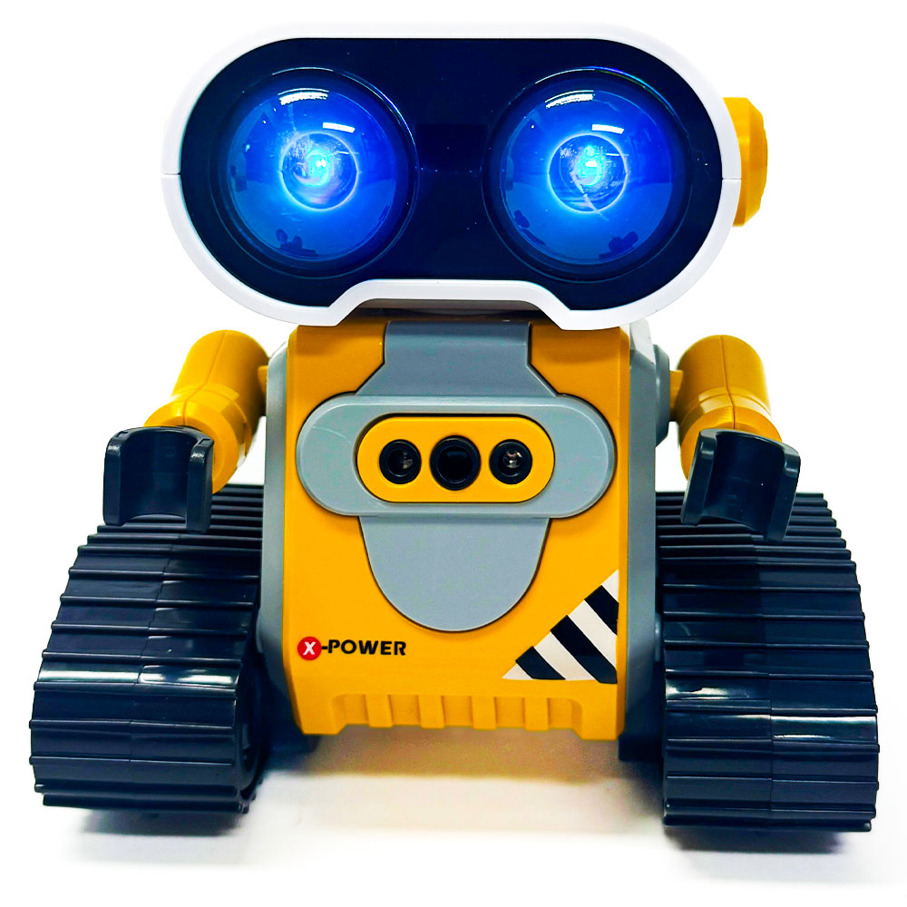 X‑Power Mini RC Robot – Remote Control Toy with LED Eyes, 15cm Tall