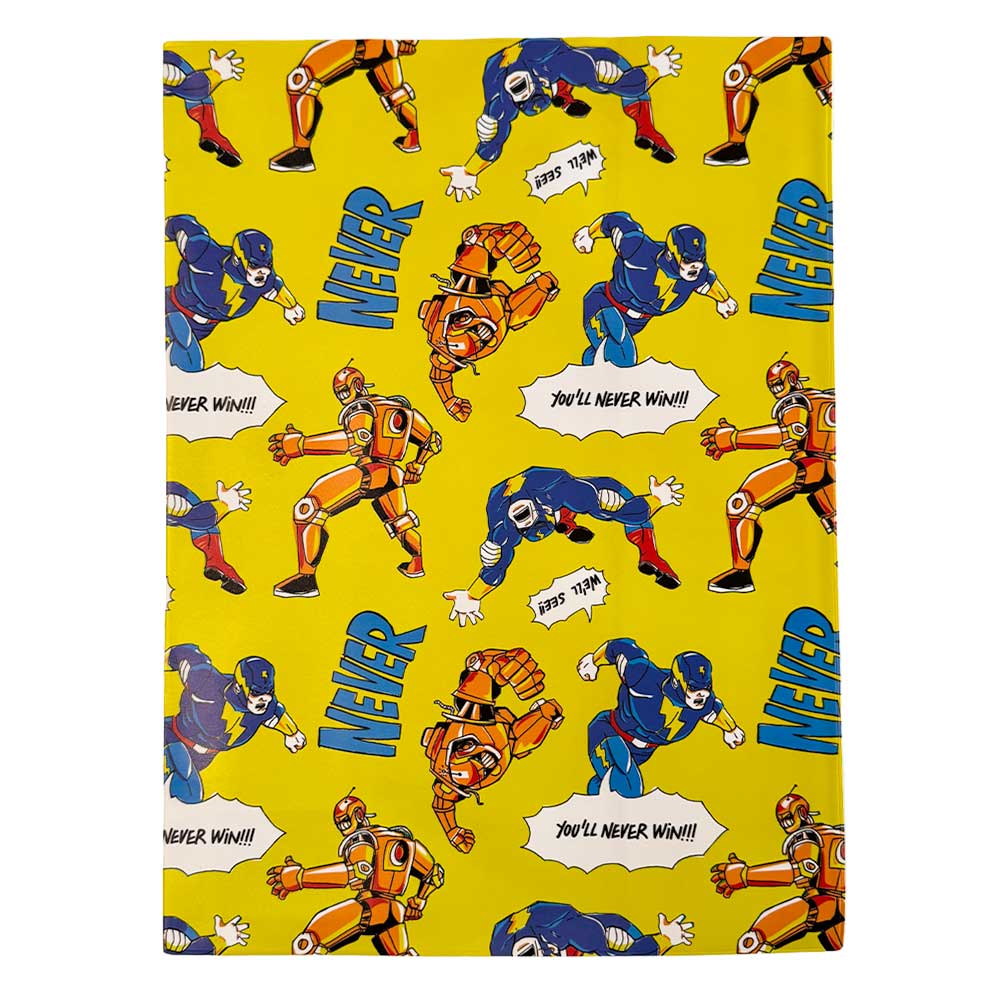 Comic Scrapbook Cover – School Buzz Edition