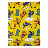 Comic Scrapbook Cover – School Buzz Edition