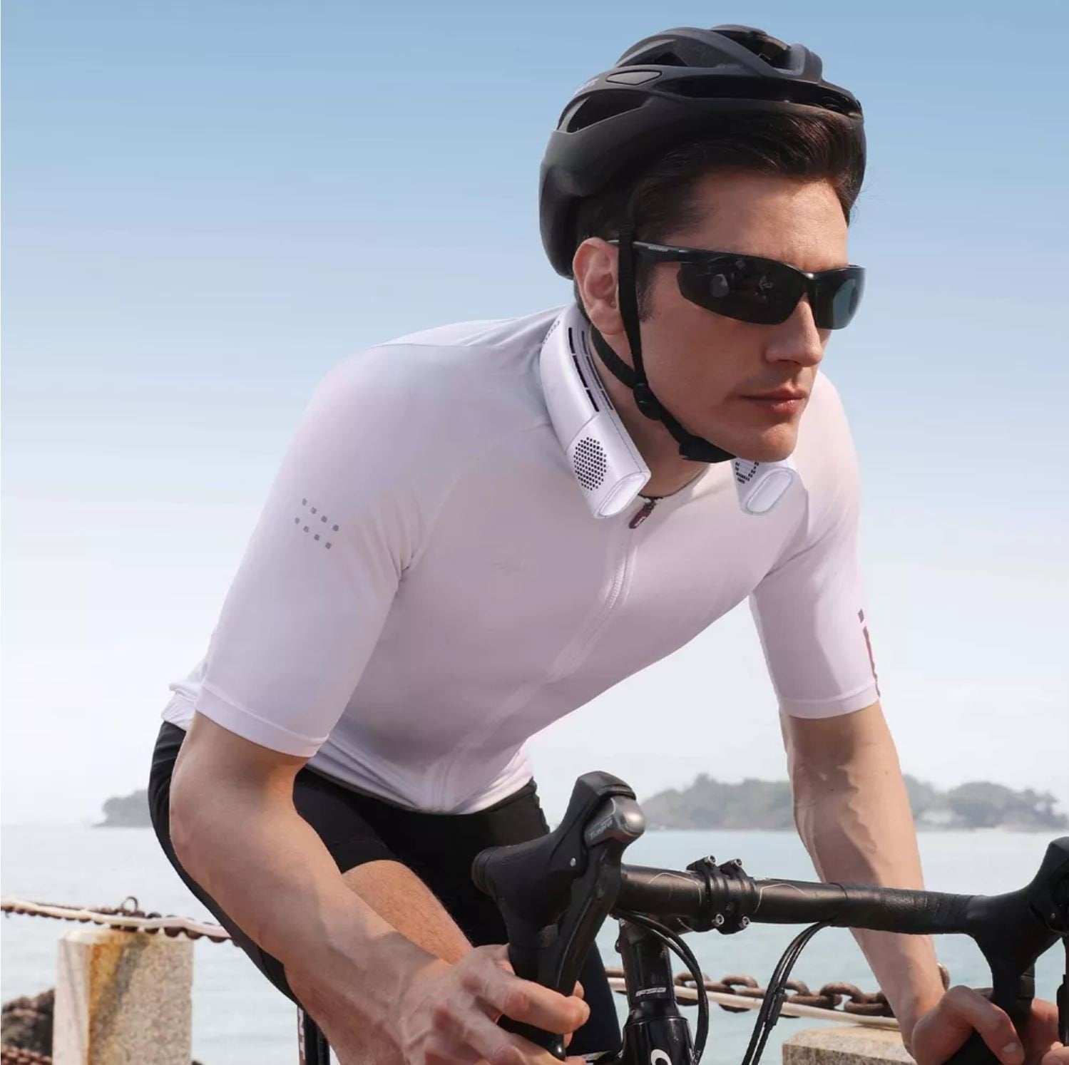 Coolify 2 neck cooling fan ideal for outdoor cycling travel and commuting