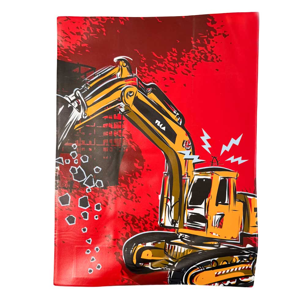 Digger Scrapbook Cover – School Buzz Edition