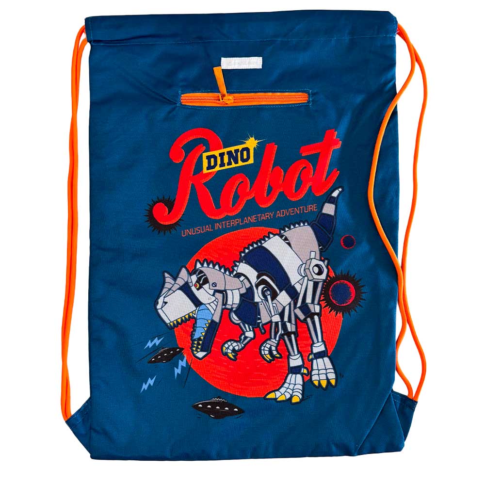 Dino Robot Swim Bag – School Buzz Edition