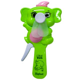 Elephant Hand-Press Mini Fan (No Batteries Needed)