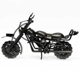 Extra Large Welded Metal Motorbike Statue – Industrial Steampunk Art
