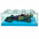 F1-Style Pull-Back Racer in Block Display Case – 3 Colours