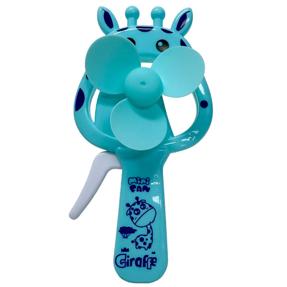 Giraffe Hand-Press Mini Fan (No Batteries Needed)