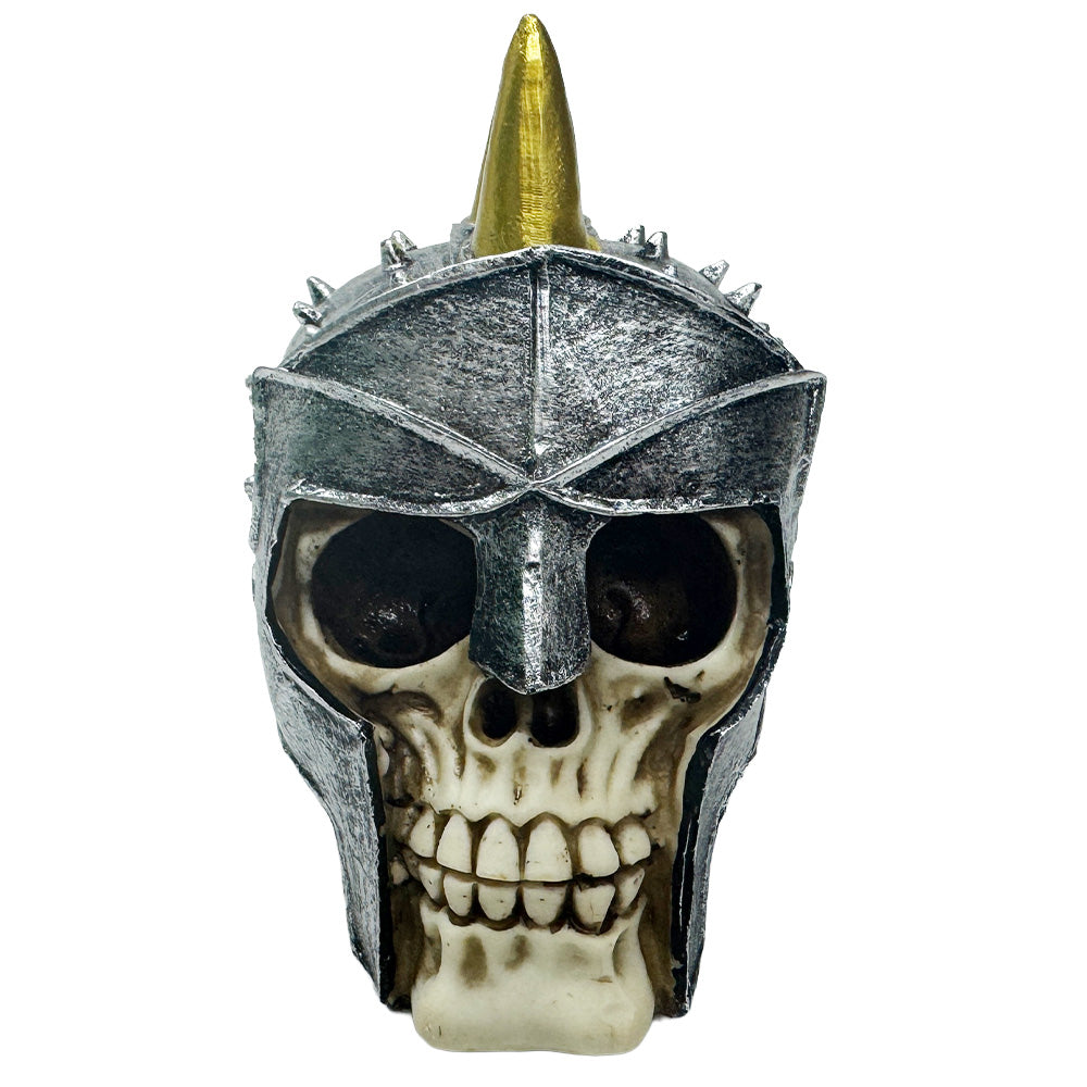 Gladiator Skull Medieval Warrior Resin Collectible