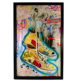 Graffiti Kicks – Neon Wall Art Sign (USB Powered, 40x60cm)