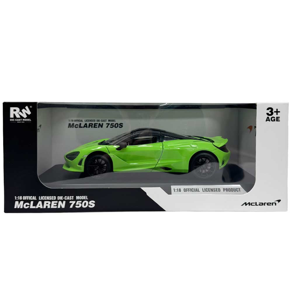 1:18 Licensed Die‑Cast Supercar Models – Bugatti Divo, McLaren 720S, Aston Martin Valkyrie