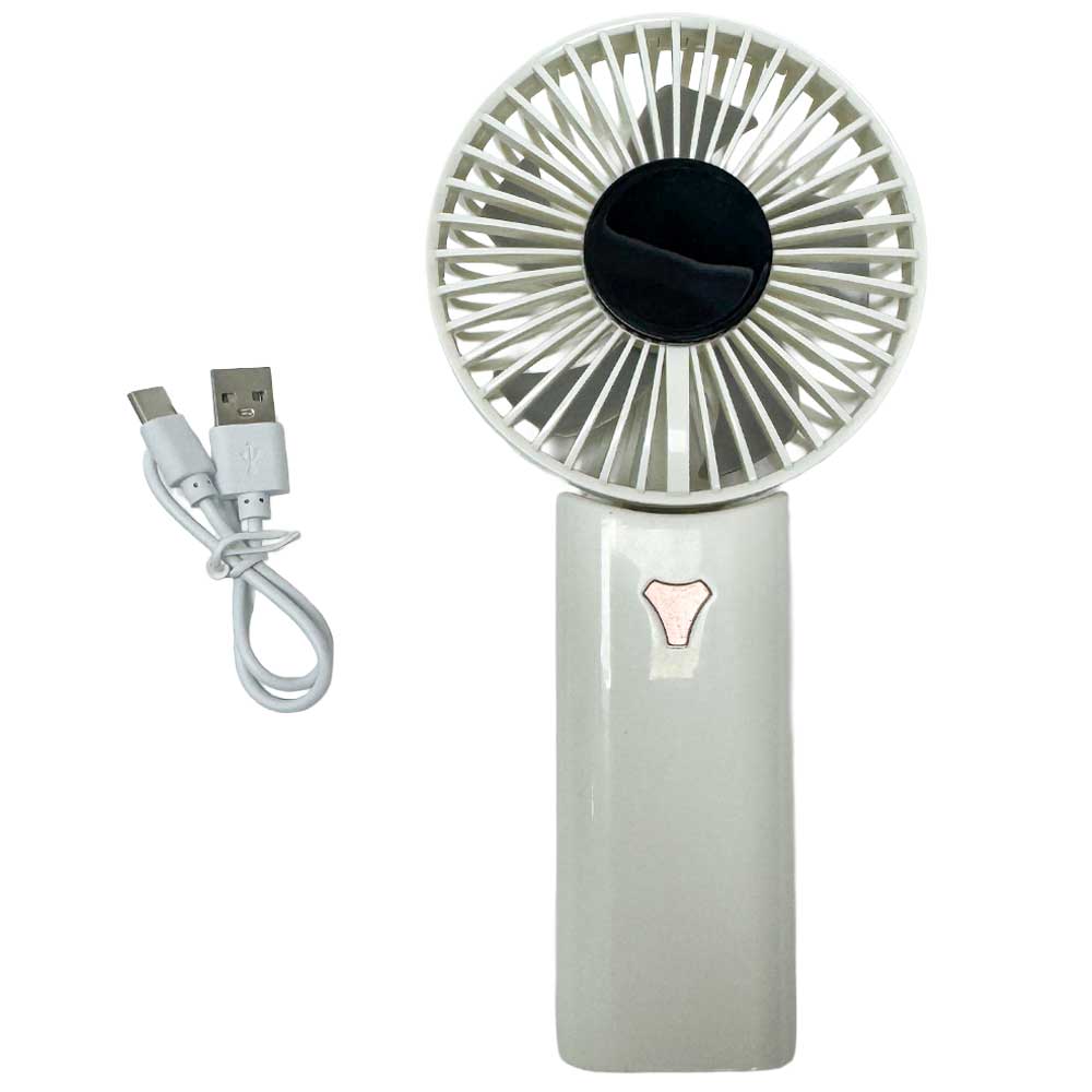 High-Speed Folding Portable Fan (USB-C, 199° Tilt)