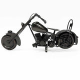 Jumbo Welded Metal Motorbike Sculpture – Steampunk Collector’s Centrepiece