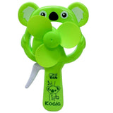Koala Hand-Press Mini Fan (No Batteries Needed)