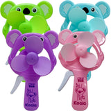 Koala Hand-Press Mini Fan (No Batteries Needed)