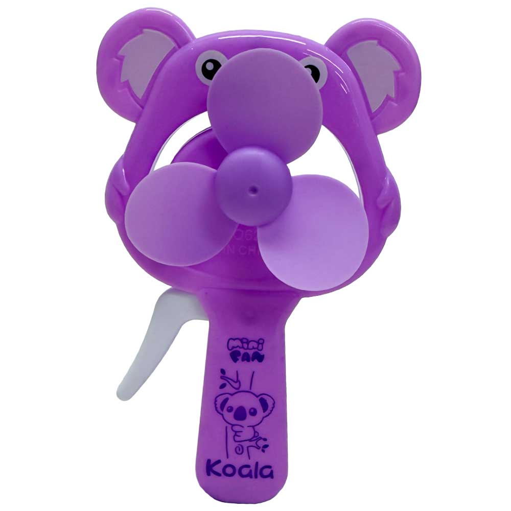 Koala Hand-Press Mini Fan (No Batteries Needed)
