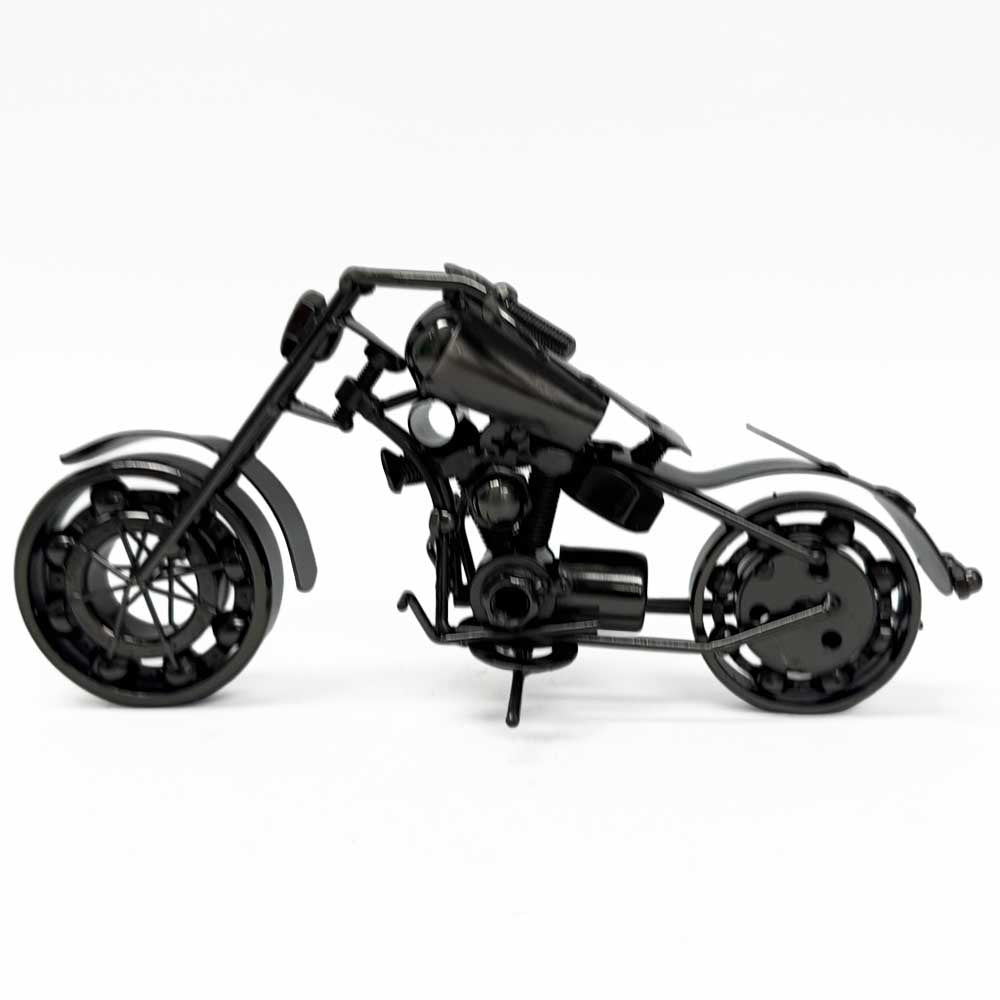 Large Welded Metal Motorbike Sculptures – Steampunk Display Models (6 Styles)