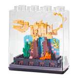 Mini Dinosaur Skeleton Brick Sets with Display Case (6 Styles)