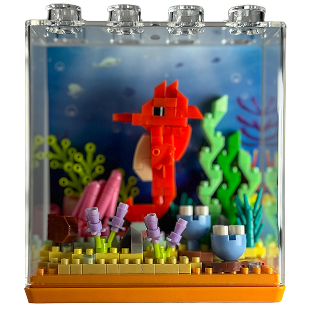 Mini Sea Creature Brick Sets – 6 Ocean Styles