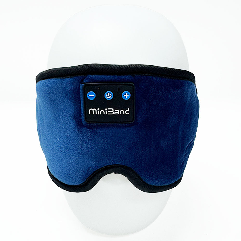 MiniBand Wireless Bluetooth Sleep Mask – USB‑C, Stretch Fabric, 10h Battery