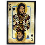Neon Sign – King of Pop Playing Card (Michael Jackson)