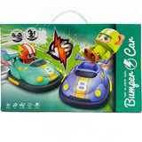 Two-Player RC Bumper Car Battle Set – 2.4G, Lights, Music, Ejecting Drivers
