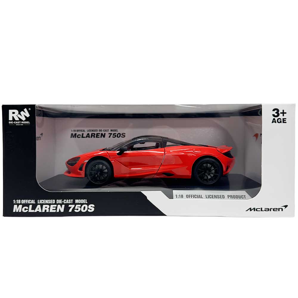 1:18 Licensed Die‑Cast Supercar Models – Bugatti Divo, McLaren 720S, Aston Martin Valkyrie