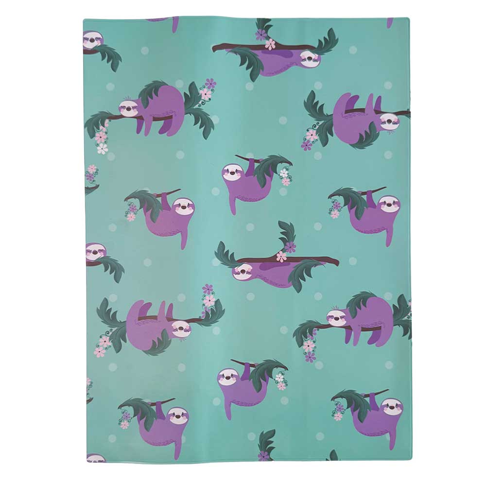 Sloth Life Scrapbook Cover – School Buzz Edition