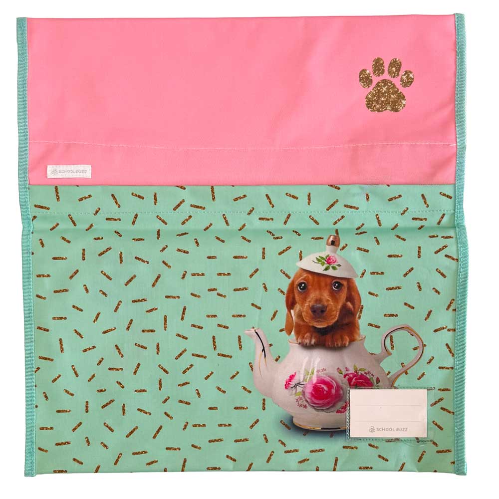 Teacup Dog Chair Bag – School Buzz Edition