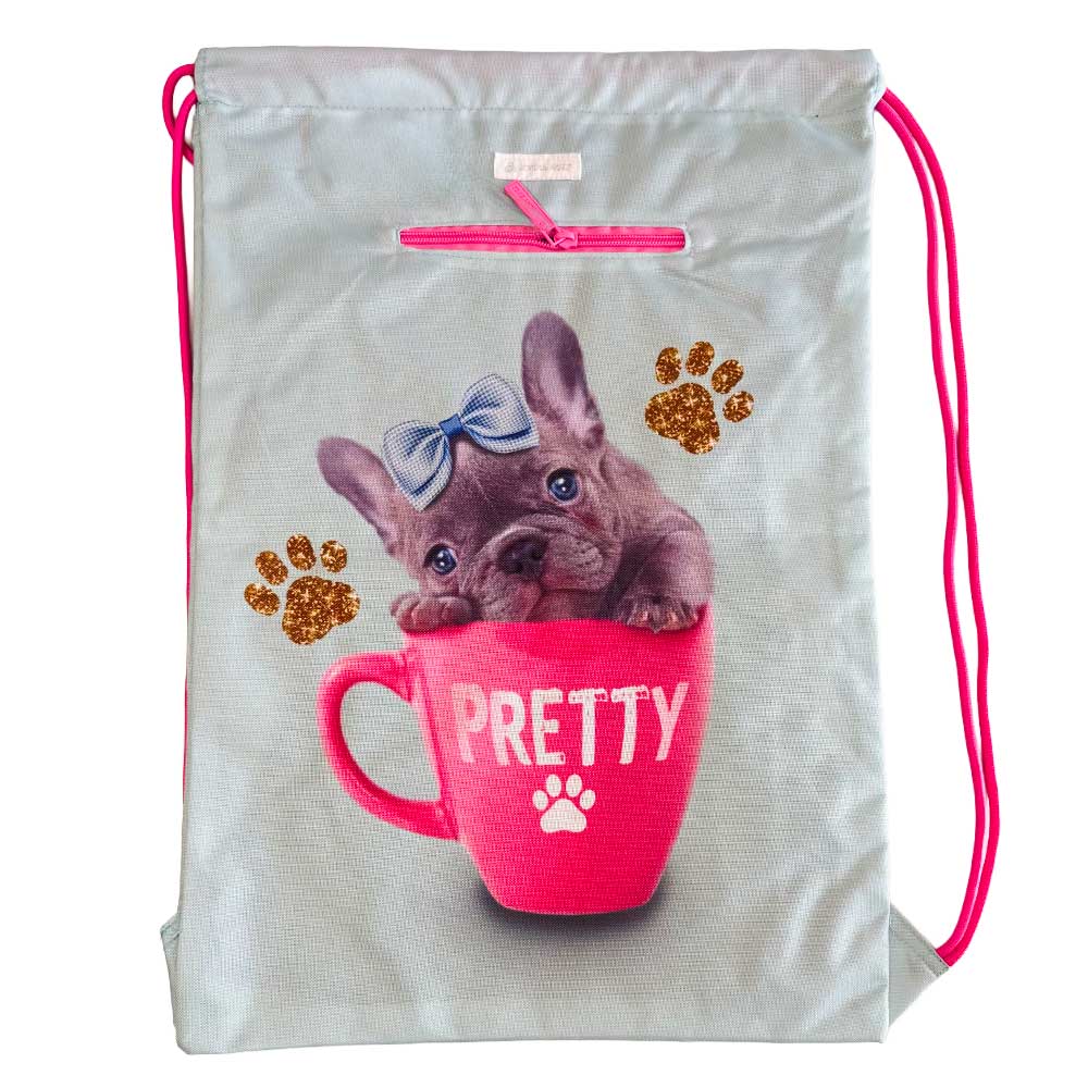 Teacup Dog Swim Bag – School Buzz Edition