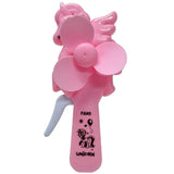 Unicorn Hand-Press Mini Fan (No Batteries Needed)