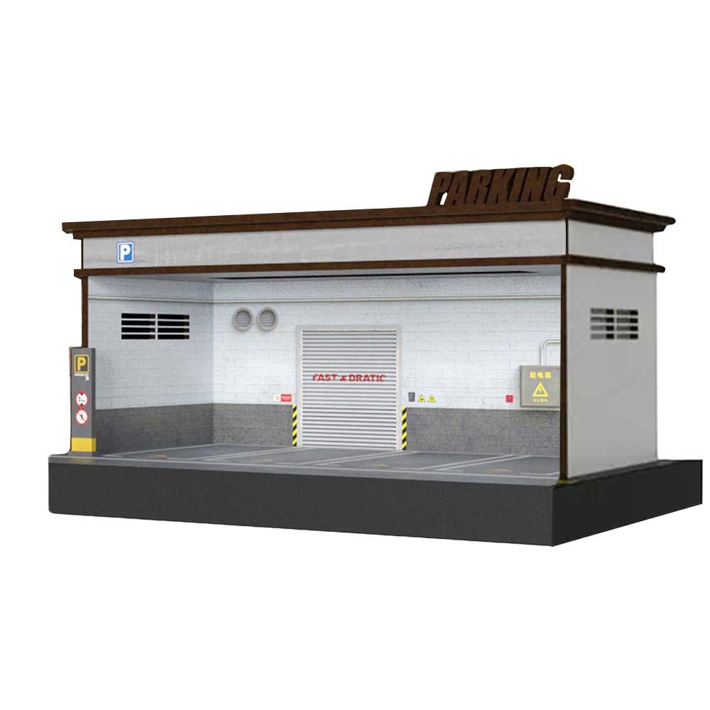 1:64 Scale Model Car Parking Garage image 9