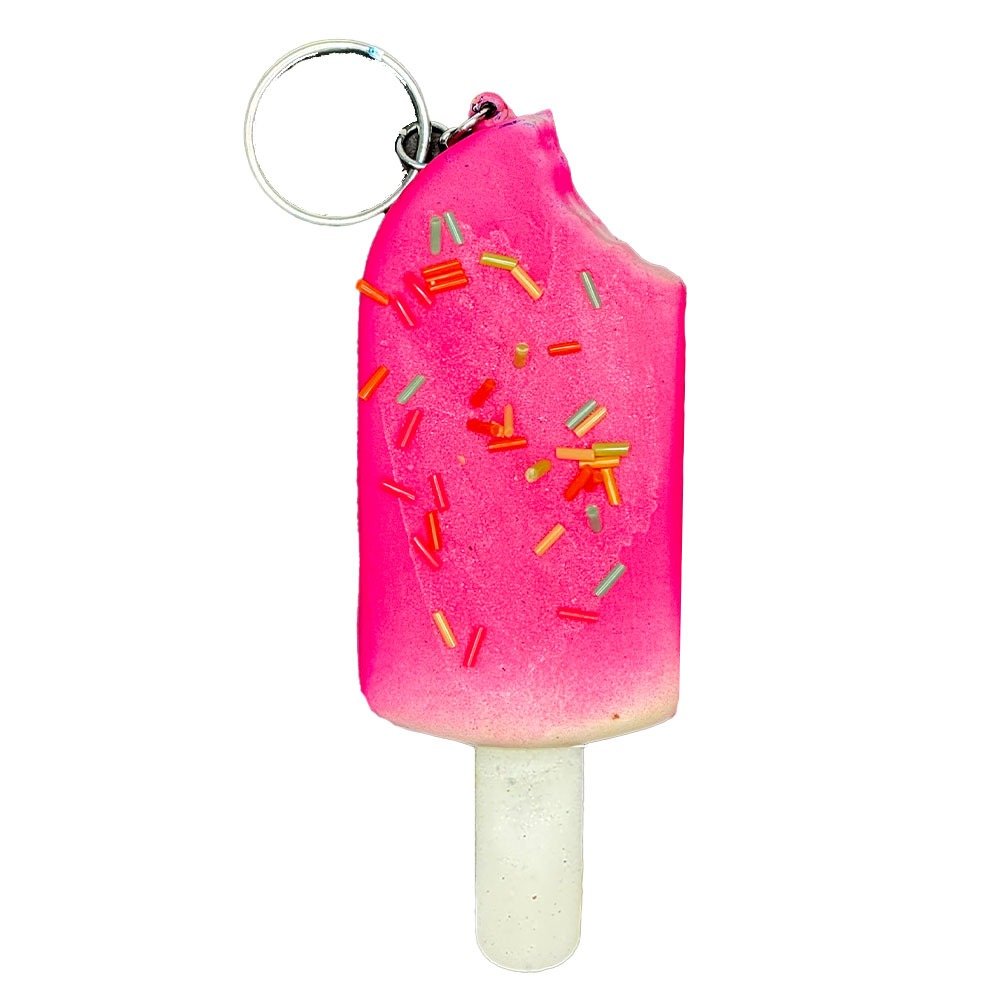 Squishy Keyring Toys Assorted - Strawberry Ice Block image