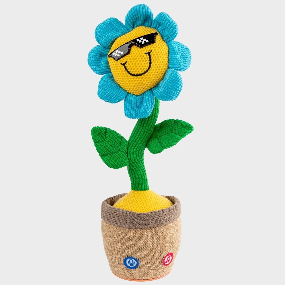 Dancing Sunflower Toys Asst Colours - Blue Petal image