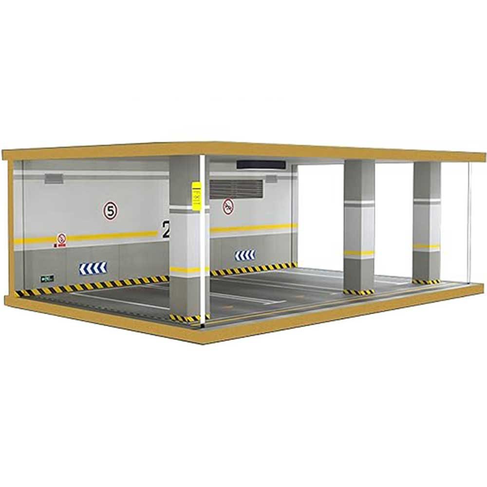 1:24 Scale Model Car Parking Garage - 3 Car image 9