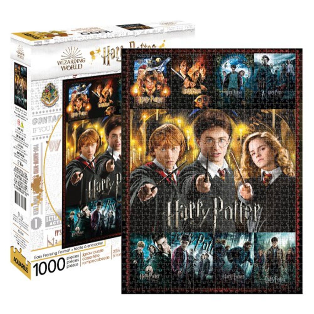 Harry Potter Movie &amp; Trio 1000 pce Puzzle image 0