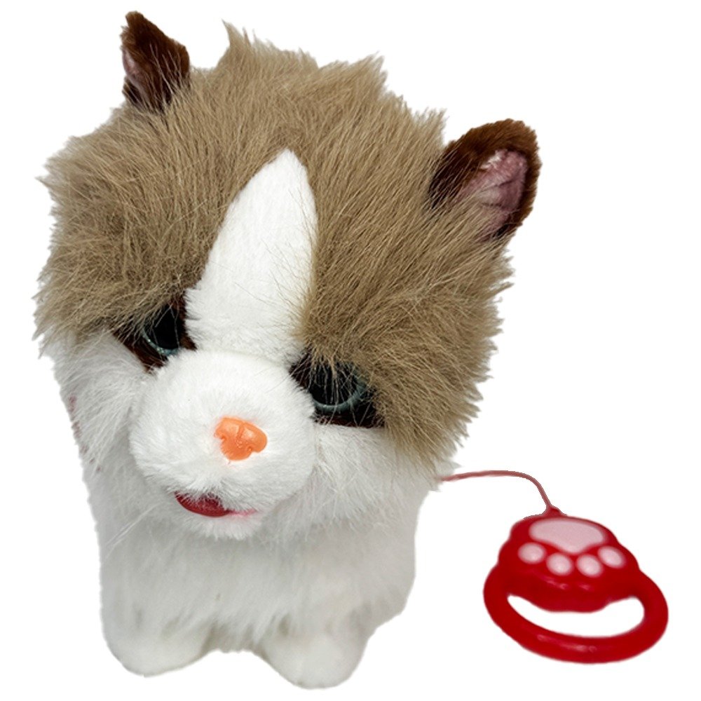 Dancing Long Haired Cat – Interactive Walking Toy with Lead image 7