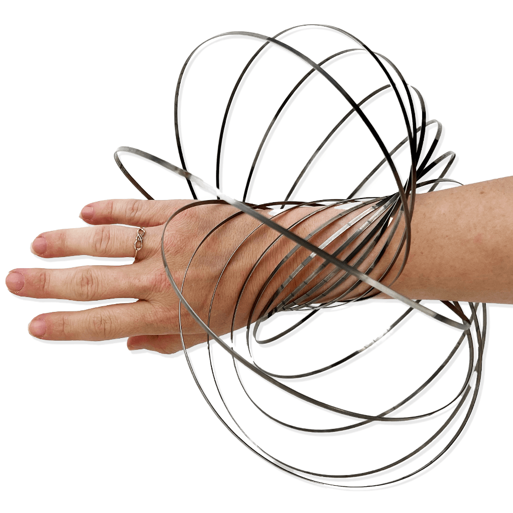 Flo Ring Arm Slinky Large Silver image 0