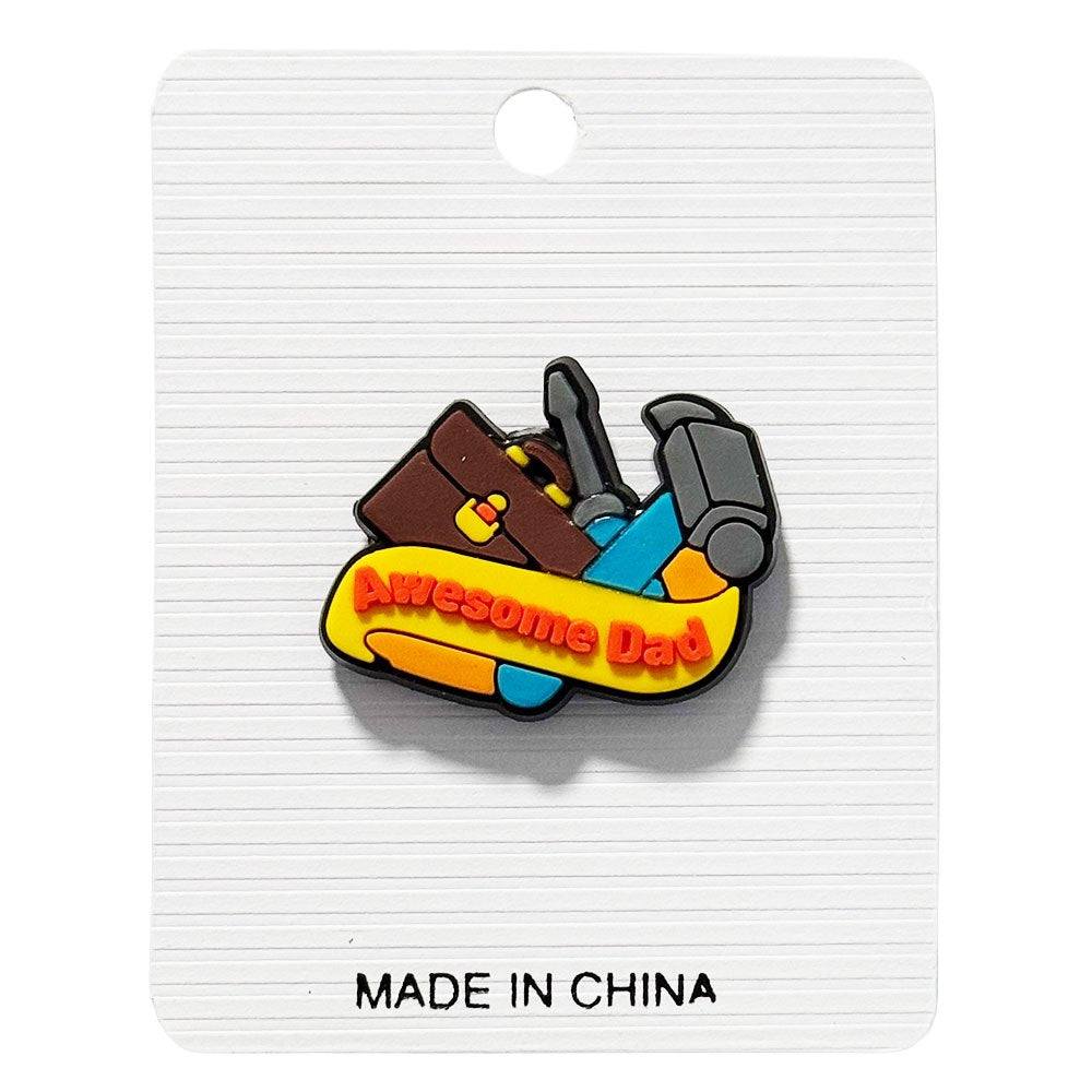 Father's Day Silicone Pin Badge PinPopClub Collection