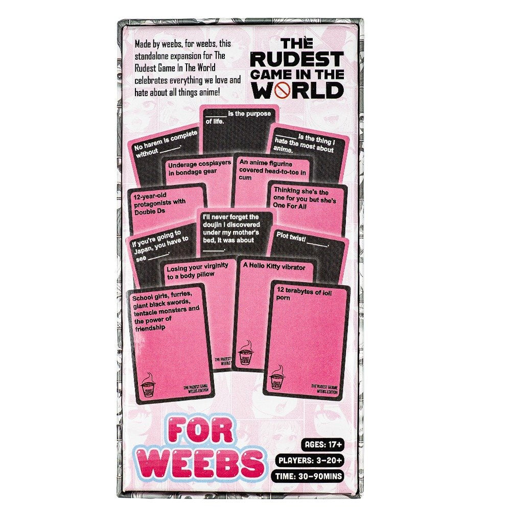 Rudest Game In The World For Weebs Card Game image 2