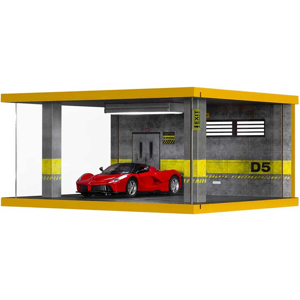 1:18 Scale Model Car Parking Garage image 4