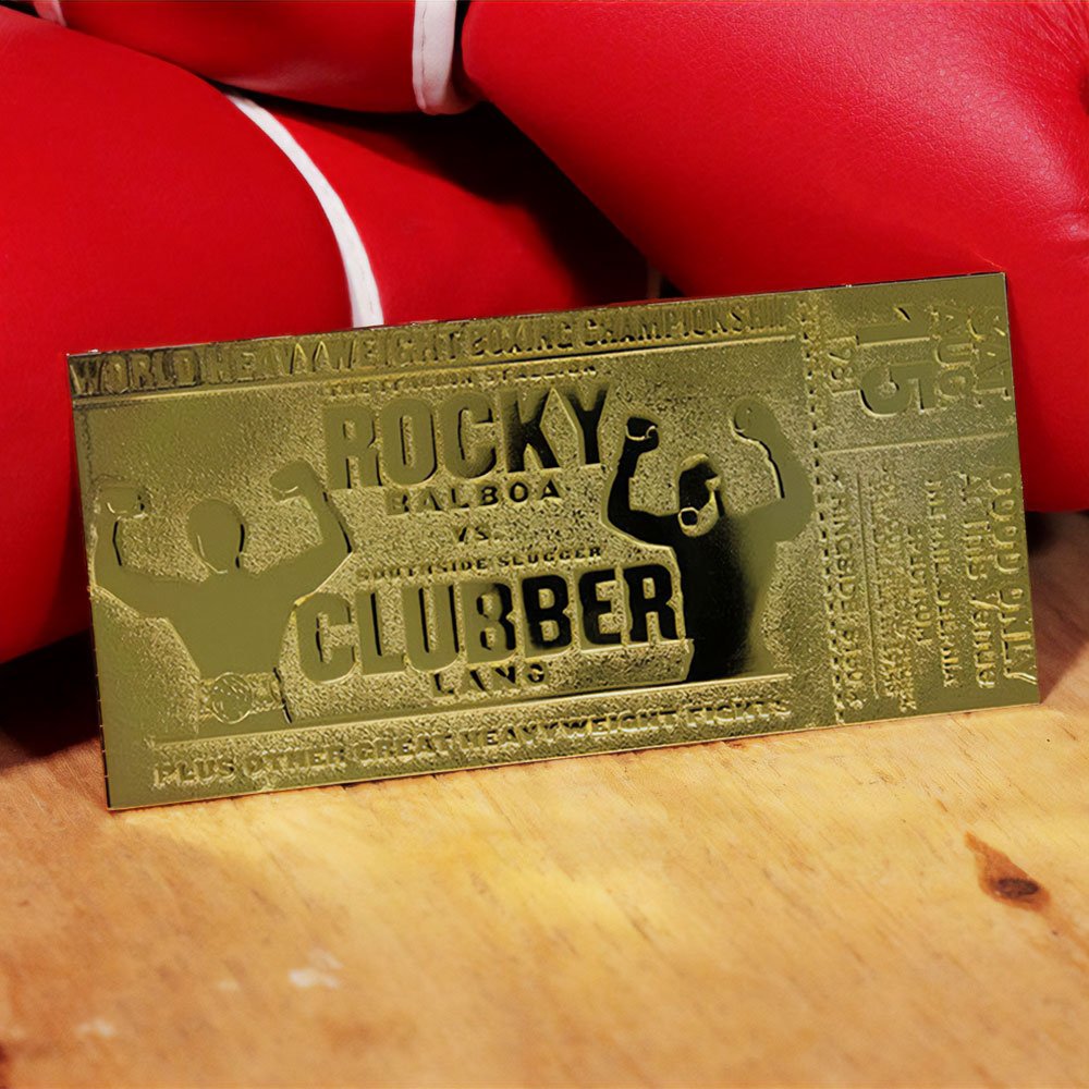 Limited Edition Rocky lll Clubber Lang Fight Ticket image 1
