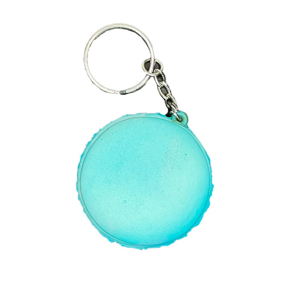 Squishy Keyring Toys Assorted - Blue Macaroon image