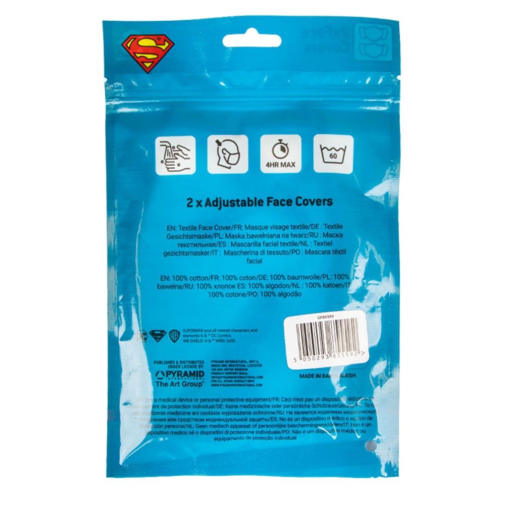 MASK 2PK - Superman Logo image 1