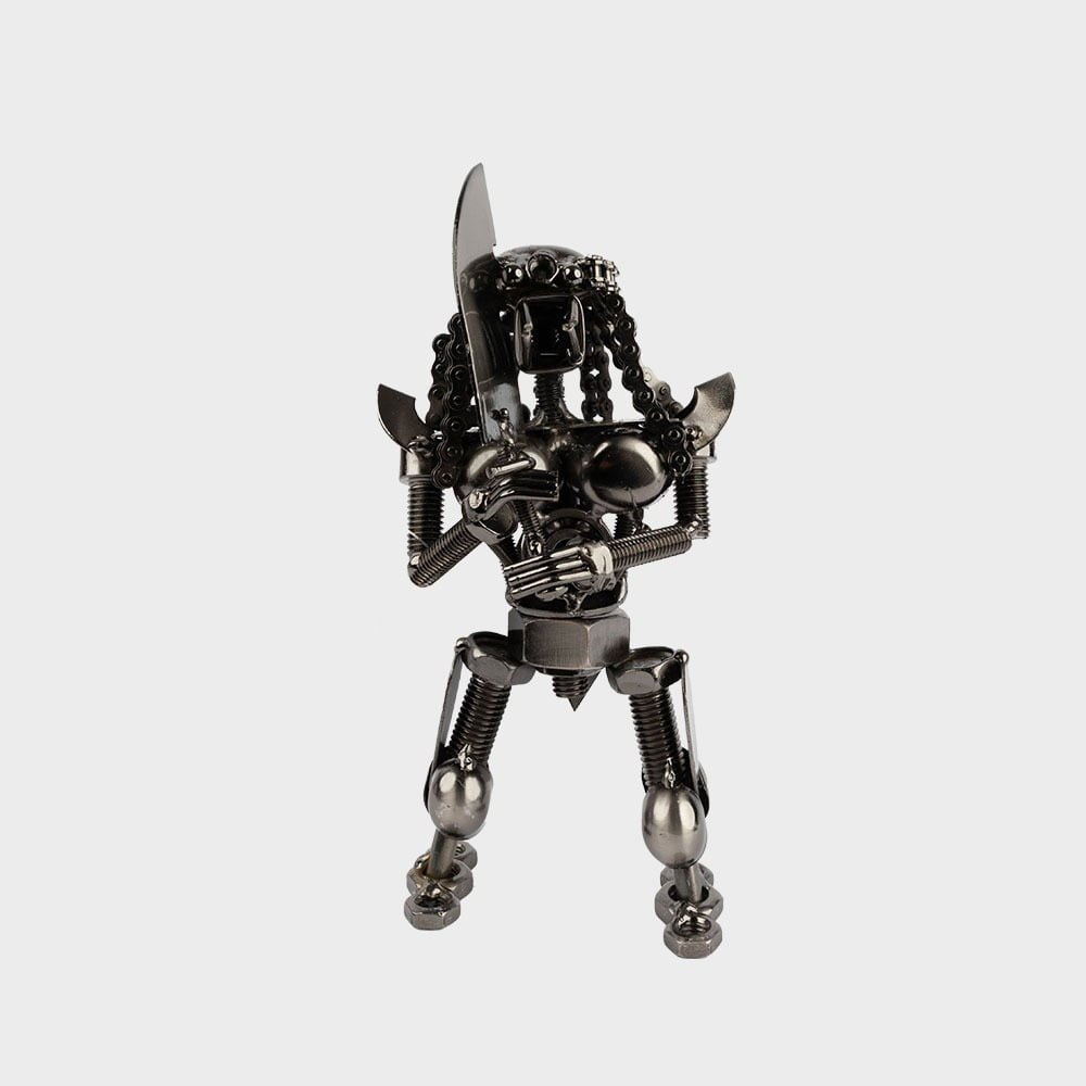 Metal Bot Alien Figurine - Small image 6