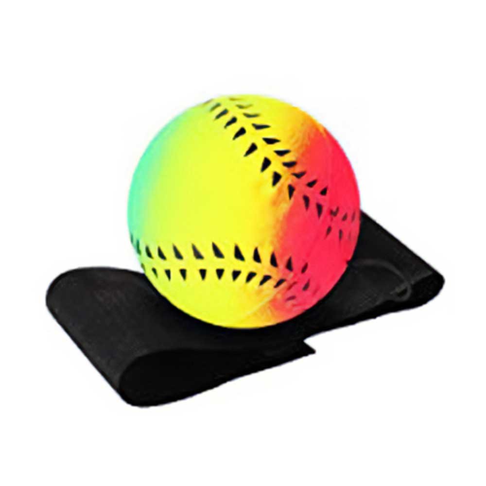 Bounce Back Ball - Rainbow Baseball image